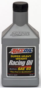 AMSOIL SAE 60 racing motor oil.