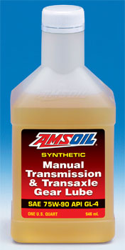 AMSOIL synthetic manual transmission gear lube